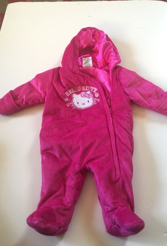 Hello kitty baby outfit 0/3 months