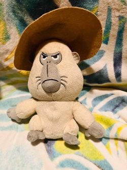 Disney Raya and the Last Dragon 8" Dyan Soft Plush Ongi Monkey Toy With Sound