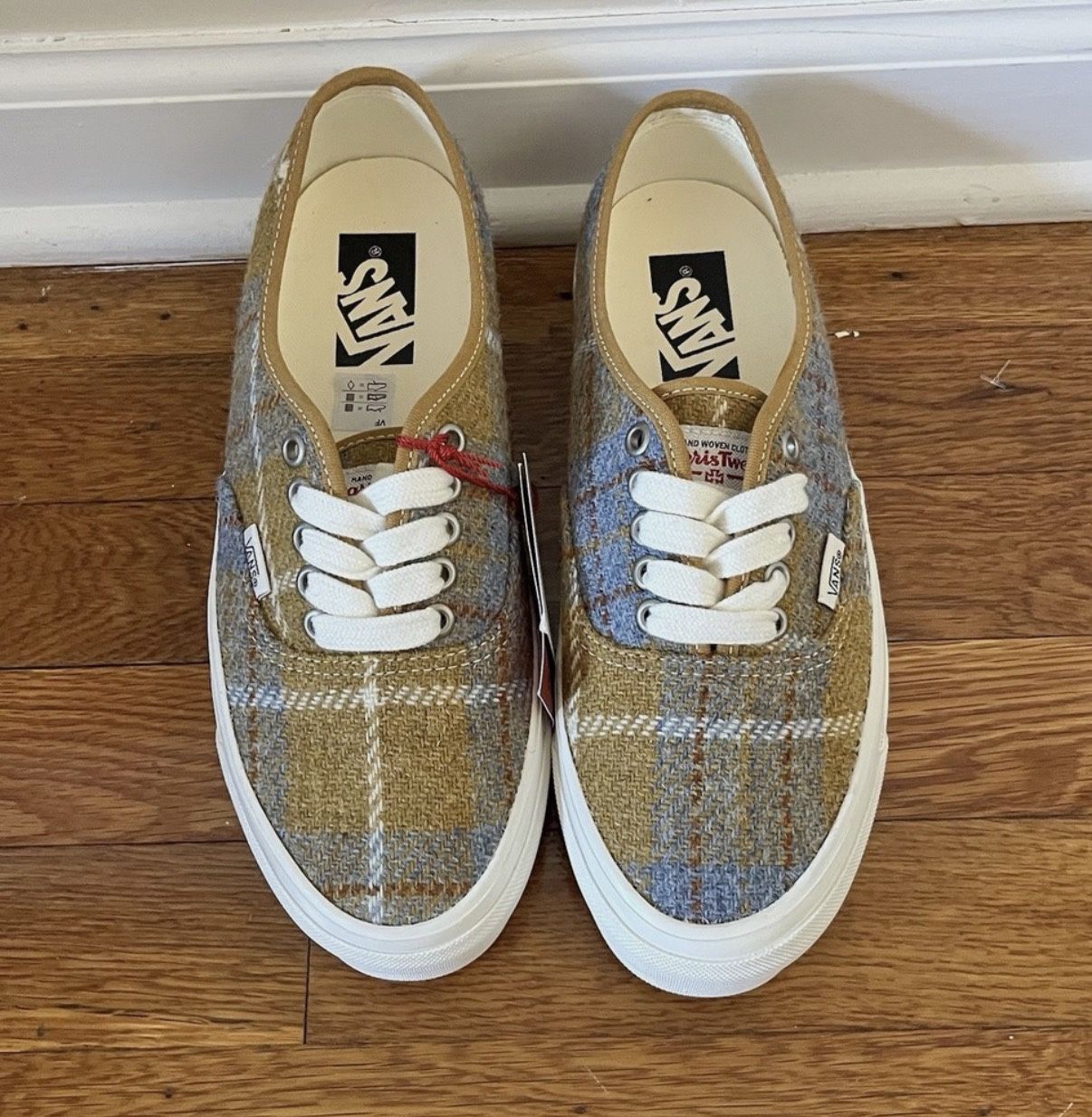 Vans Premium Authentic Harris Tweed Pack - Tan Brown