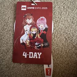 Anime Expo Badge 4 Days Adult  (Sunday) 