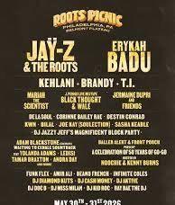 2 Roots Picnic w/ Jay Z Silver VIP in Philadelphia