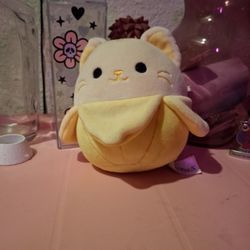 banana cat stuffed animal