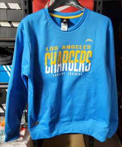 NEW NFL Team Apparel Los Angeles Chargers Combine Authentic Sweatshirt  Size Medium