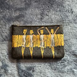 Ipsy Bagas Small Cosmetic Bag Metallic 