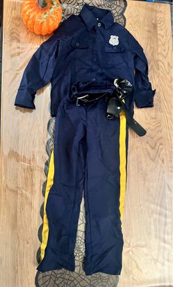 Police Sargent costume kids small