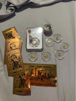 NICE REAL GOLD COIN LOT