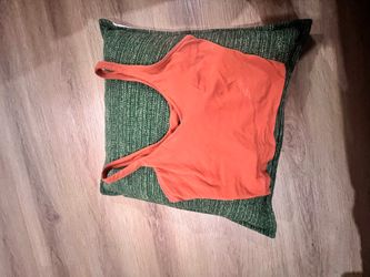 Lululemon align top orange size 6