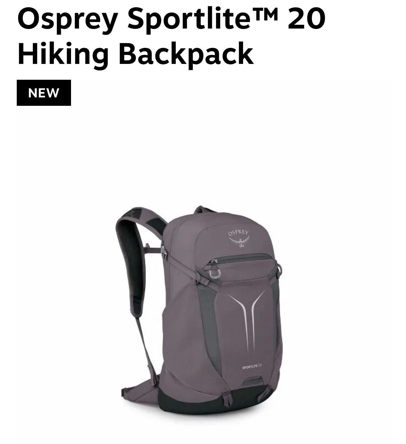 Osprey Sport Lite 20L Hiking Backpack