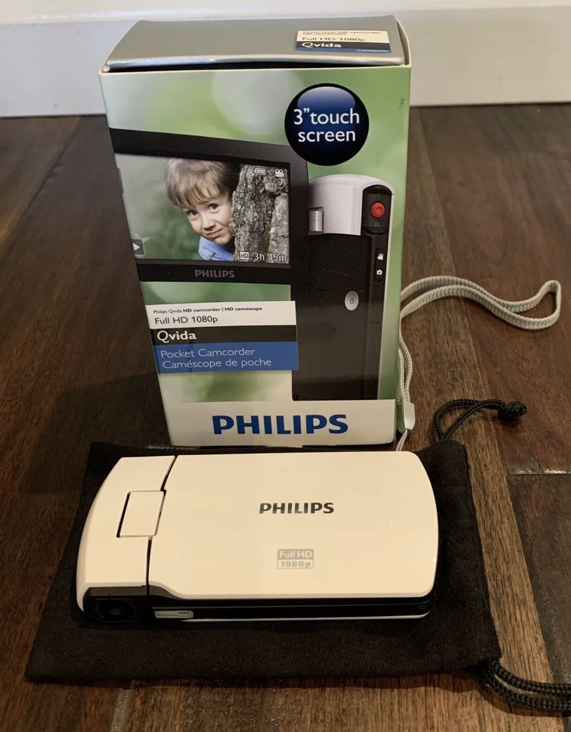 Philips cam300wh 1080p hd digital camcorder