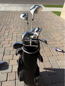 Golf clubs and Bag