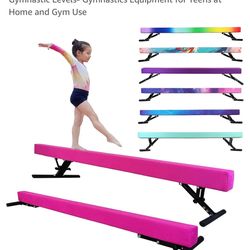 8ft Pink Balance Beam