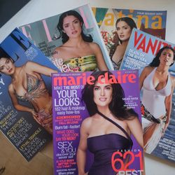 12 SALMA HAYEK MAGAZINES EXCELLENT CONDITION 