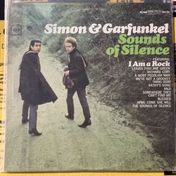 Simon and Garfunkel Sounds Of Silence  Vinyl LP ColombiaRecord  I Am A Rock