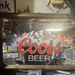Coors Lighted Mirror