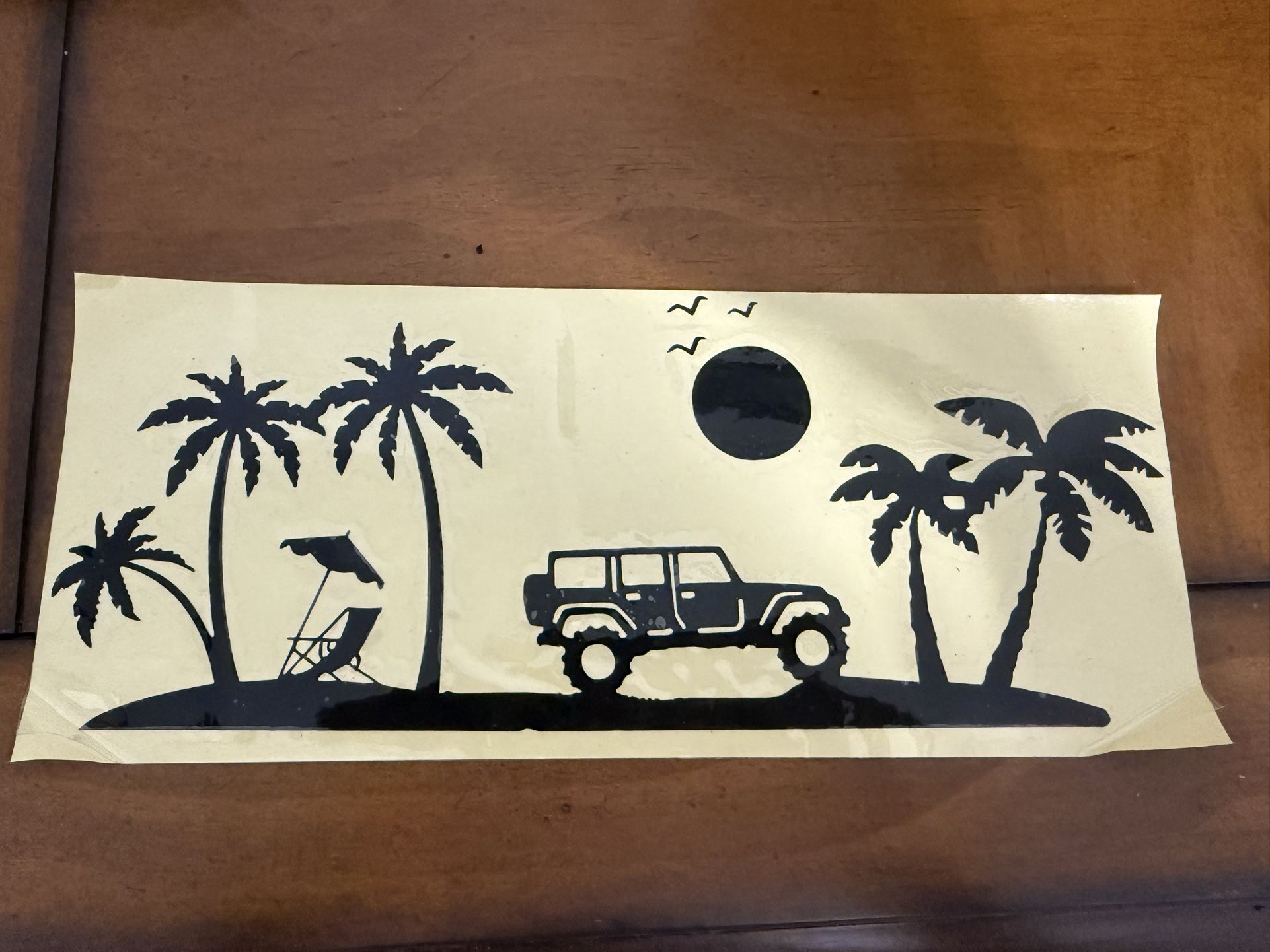 Jeep Vinyl Decal 