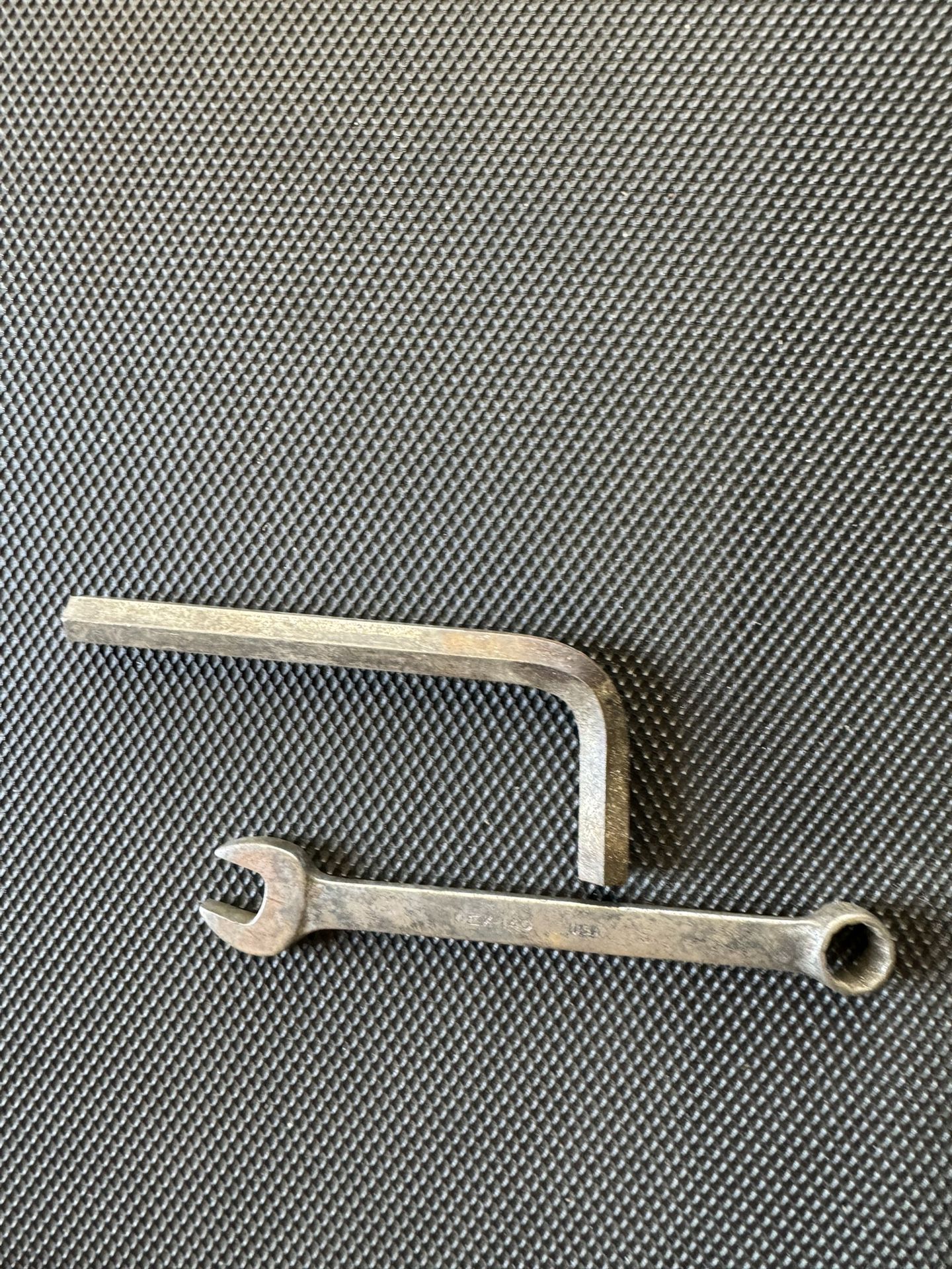 Snapon Allen Wrench And Combination Wrench 