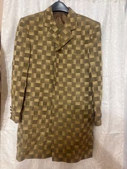 Brand New Men’s Gold 3-Piece Formal Suit – Original Tags Attached!