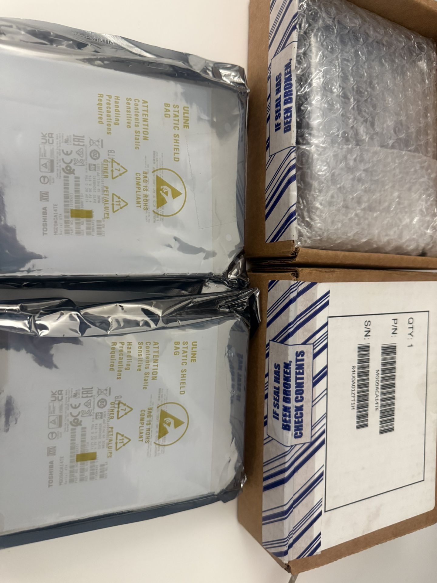 14tb Mg09 Toshiba Enterprise Server Hard Drive   NEW