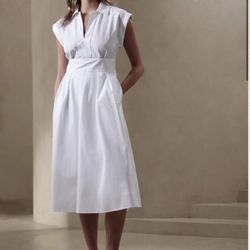 New Banana Republic Midi Dress Size 4