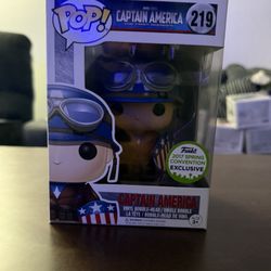 Funko Pop Captain America Exclusive 219