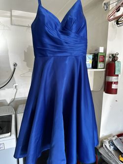 Royal Blue Dress