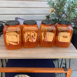 4 Plastic Containers