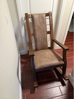 Wooden Rocking Chair