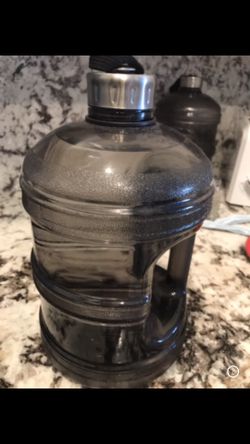 Geo Sports Bottles GEO 1 Gallon (128oz) BPA Free Reusable Leak-Proof Drinking Water w/48mm Stainless Steel