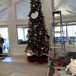 12 Foot Tree- No Fluffing Required 
