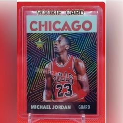 Michael Jordan 1986 Fierce RC Promo. Only 1000 made.