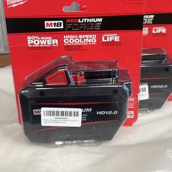 Milwaukee 12.0 forge battery