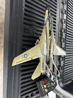 F-14   airplane vintage F14 New Bright Grumman F14 Tomcat Corded Remote Control Fighter Jet