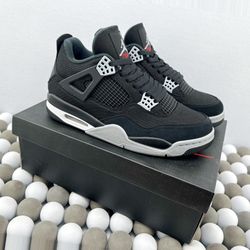 Jordan 4 SE Black Canvas 11