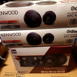 Dual TV  Radio +6 6.5 Inch Speakers 