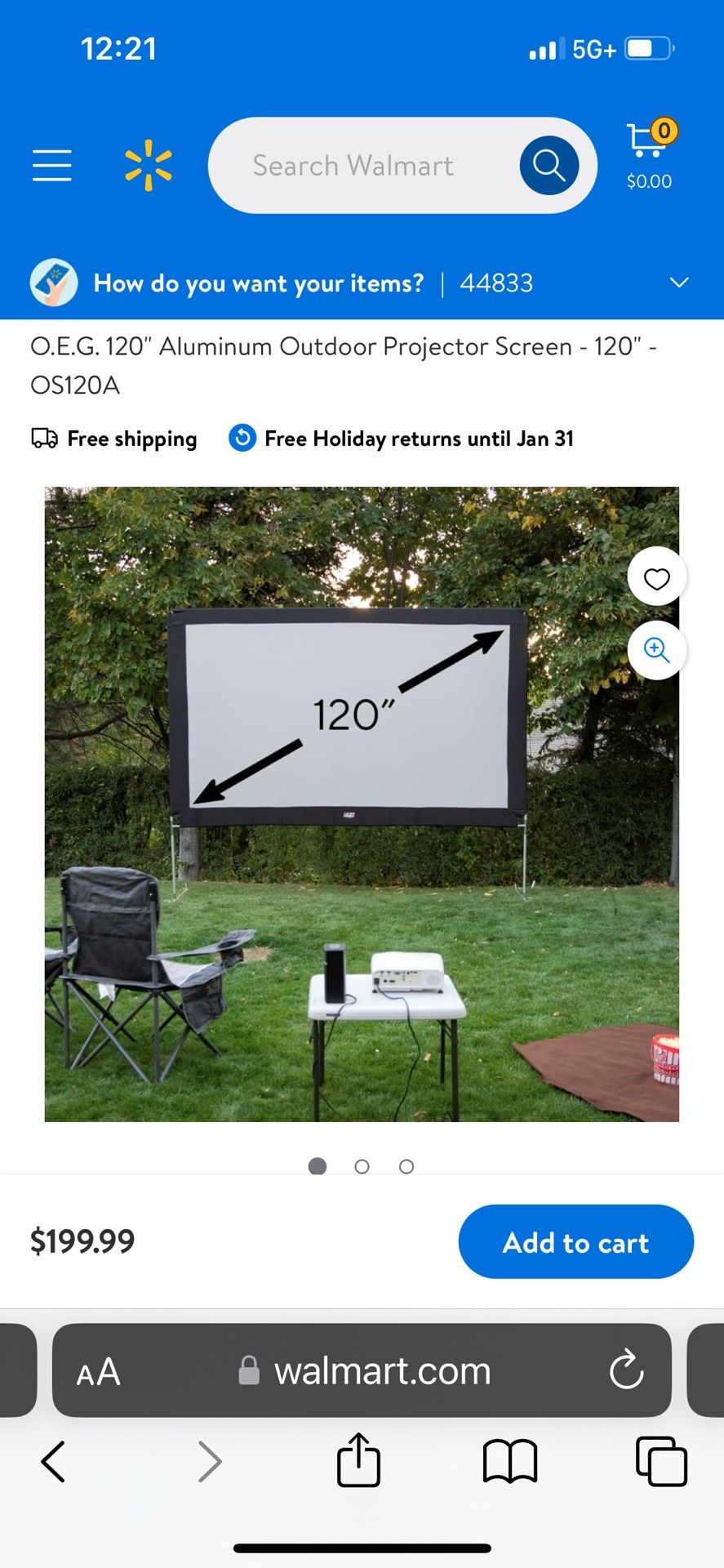 120 Inch Outdoor Big Screen