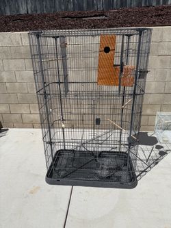 Large birdcage or cat cage