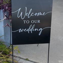 Wedding Sign 