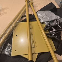 Gold Standard Backdrop 10 ft wide Adjustable height and width- use 1x