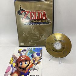 The Legend of Zelda The Wind Waker Nintendo GameCube, 2003 W Insert Windwaker GC