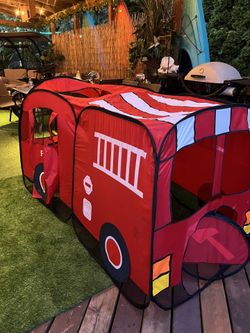 Foldable Fire Track Kids Play 