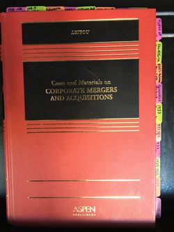 Cases & Materials on Corporate Mergers & Aquisitions Book