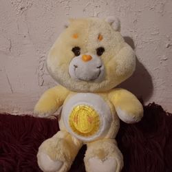 1983 Kenner Care Bears Funshine Bear Plush