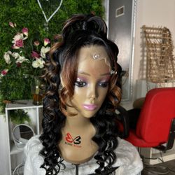 Custom Wig Available  26” Lace Frontal