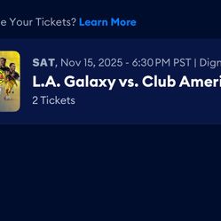 La Galaxy Vs Club America Soccer Game