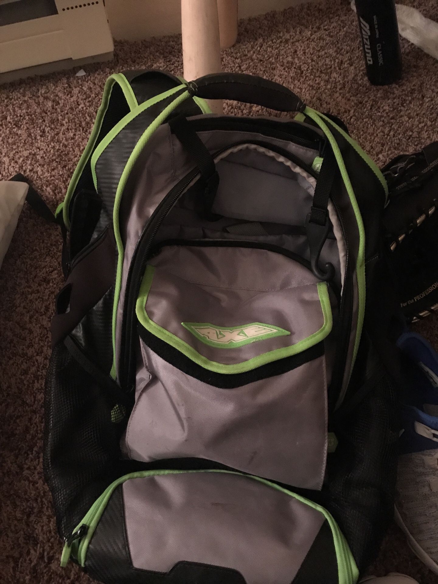 Axe baseball bag backpack