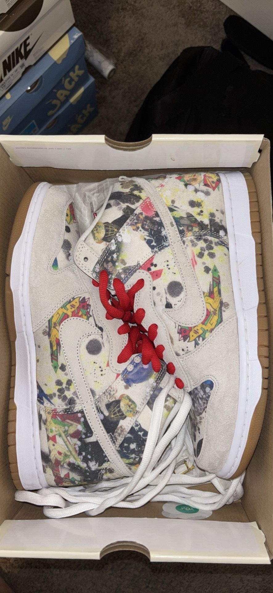 Nike SB Dunk High - ‘Supreme Rammelizee’ Size 10 Worn Once