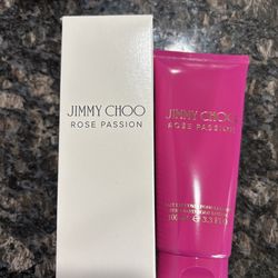 NEW JIMMY CHOO ROSE PASSION PERFUMED BODY LOTION $15!!
