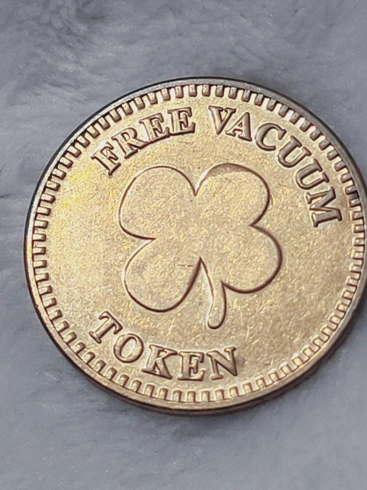 Vintage Kelly’s Carwash Free Vacuum Token – Providence, RI