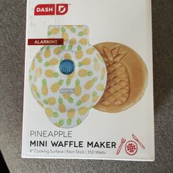 Dash Mini Pineapple Waffle Maker