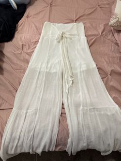 Wide leg flowy pants